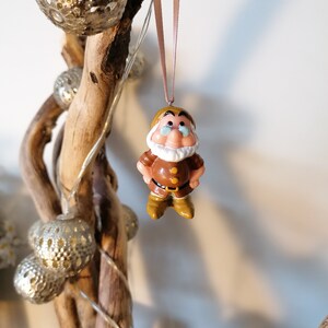 Disney Sneeuwwitje en de zeven dwergen kerstversiering figuur, kerstbal, Disney kerstversiering, cadeaus voor haar, kerstcadeaus