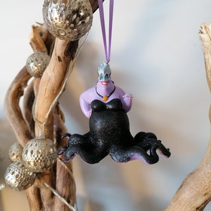 Disney kleine Meerjungfrau Ursula Weihnachtsdeko Figur, Ornament Kugel, Disney Weihnachtsdekoration, Geschenke für Sie, Weihnachtskugeln