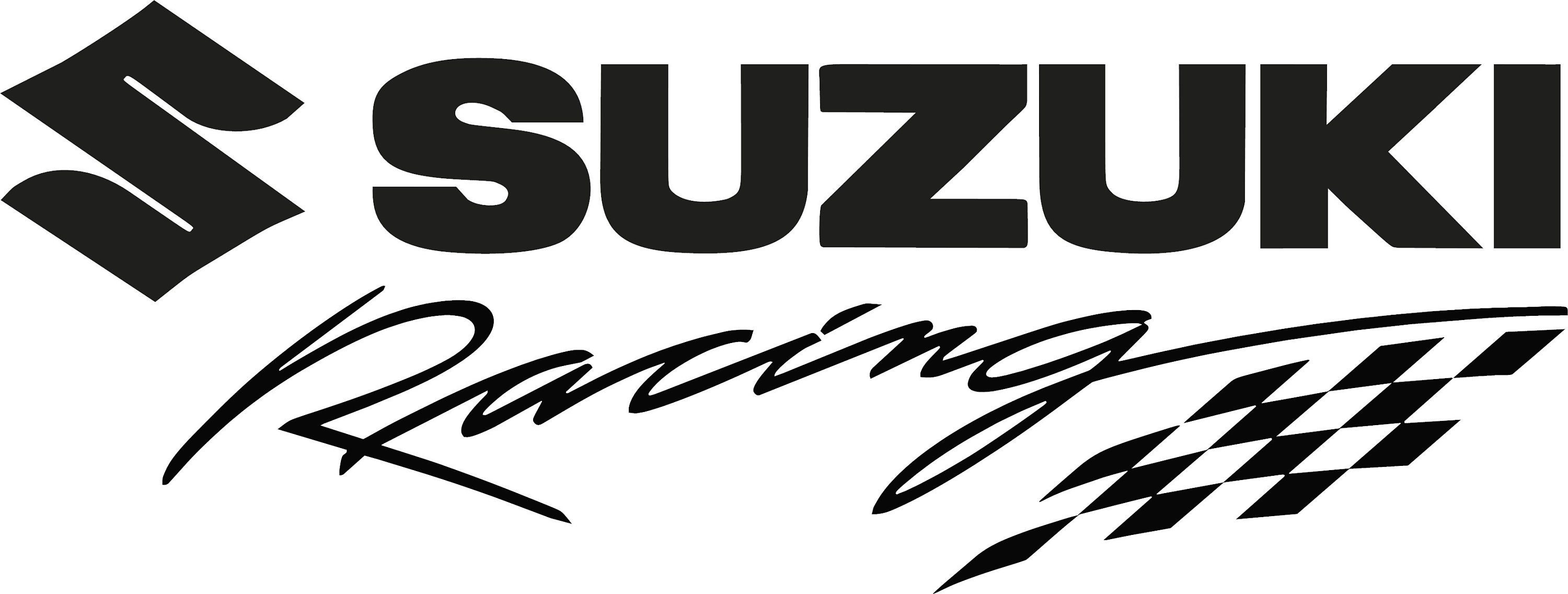 Suzuki Racing Sticker Vinyl Decal Motorcycle Helmet Car Window Etsy UK