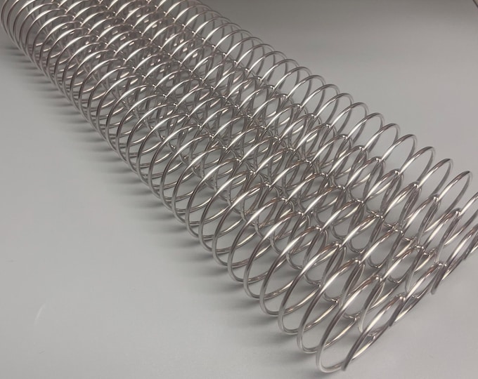 1 Piece of 40mm x12" #2.5 Aluminum Spiral Coil, Replacement Coil, Bookbinding Coil, Coil Binding