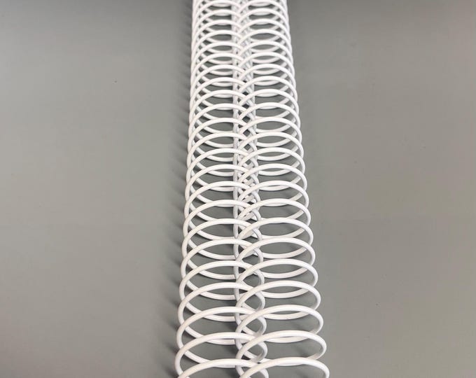 1 Piece of 1+1/8" x13" #2.5 Spiral Wire, Replacement Coil, Bookbinding Coil, Coil Binding