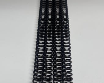 4 Pieces of 5/16" x6" #5 Plastic Spiral Coil, Replacement Coil, Bookbinding Coil, Coil Binding