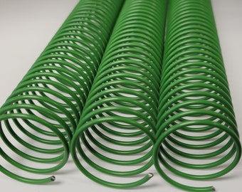 1 piece of 30mm x12" #4 spiral wire, coil binding, replacement coil, heavy gauge wire, DIY bookbinding