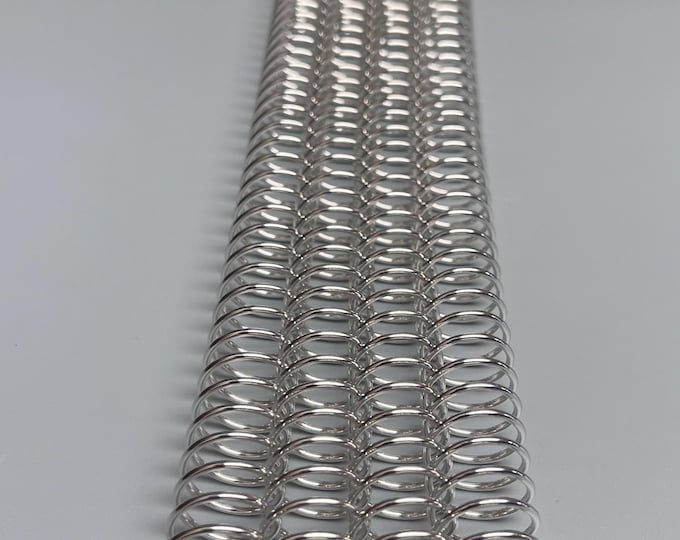 2 Pieces of 5/8" x12" #.2475 Aluminum Spiral Coil, Replacement Coil, Bookbinding Coil, Coil Binding