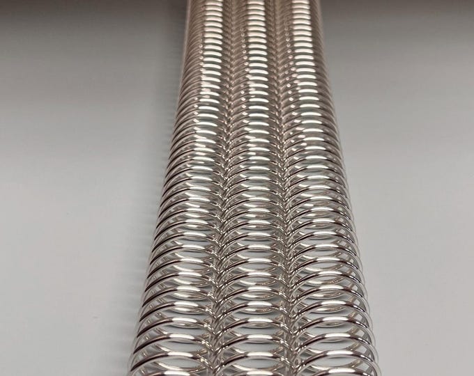 1 Piece of 22mm x12" #4 Aluminum Spirals Coils, Replacement Coil, Bookbinding Coil, Coil Binding
