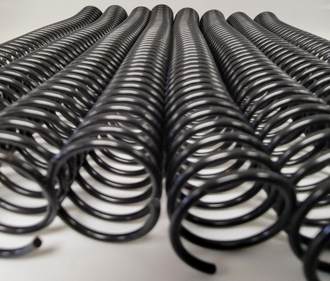 4 Pieces of 7/8 Plastic Spirals Notebook Coil Etsy UK