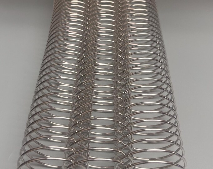 1 Piece of 2" x10" #3wo Aluminum Spiral Coil, Replacement Coil, Bookbinding Coil, Coil Binding