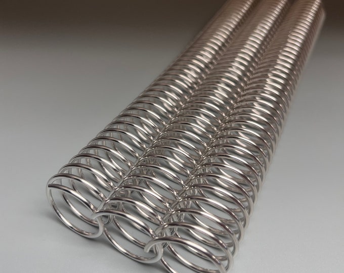 1 Piece of 1" x10" #4 Aluminum Spiral Coil, Replacement Coil, Bookbinding Coil, Coil Binding