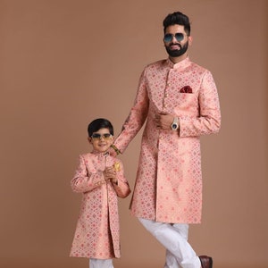Dad son ethnic wear hot sale