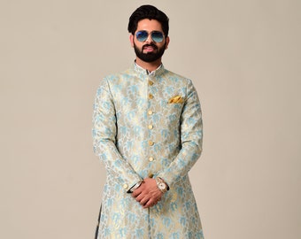 red gown with jacket