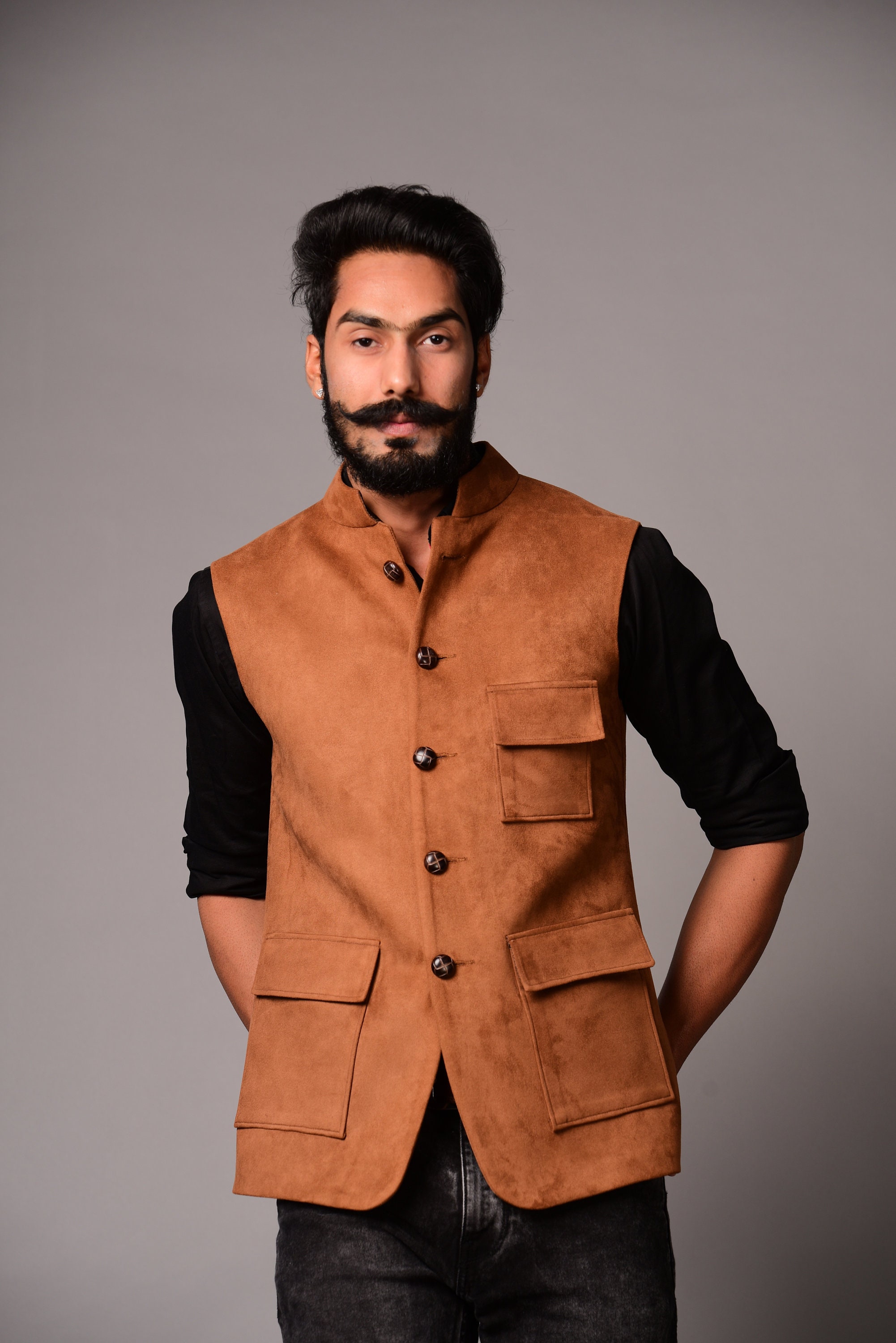 Half coat with shirt best sale