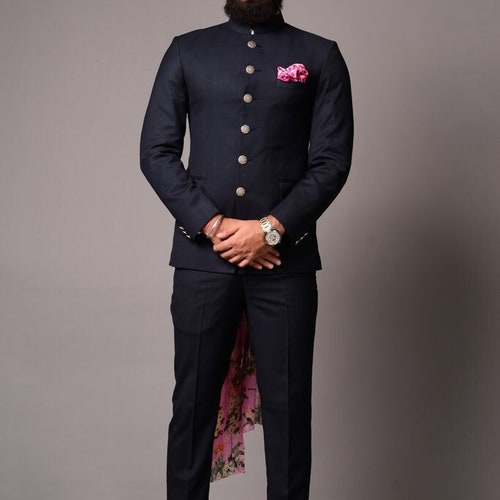 Buy Rajputi Jodhpuri Suit for men Online from Indian Designers 2024