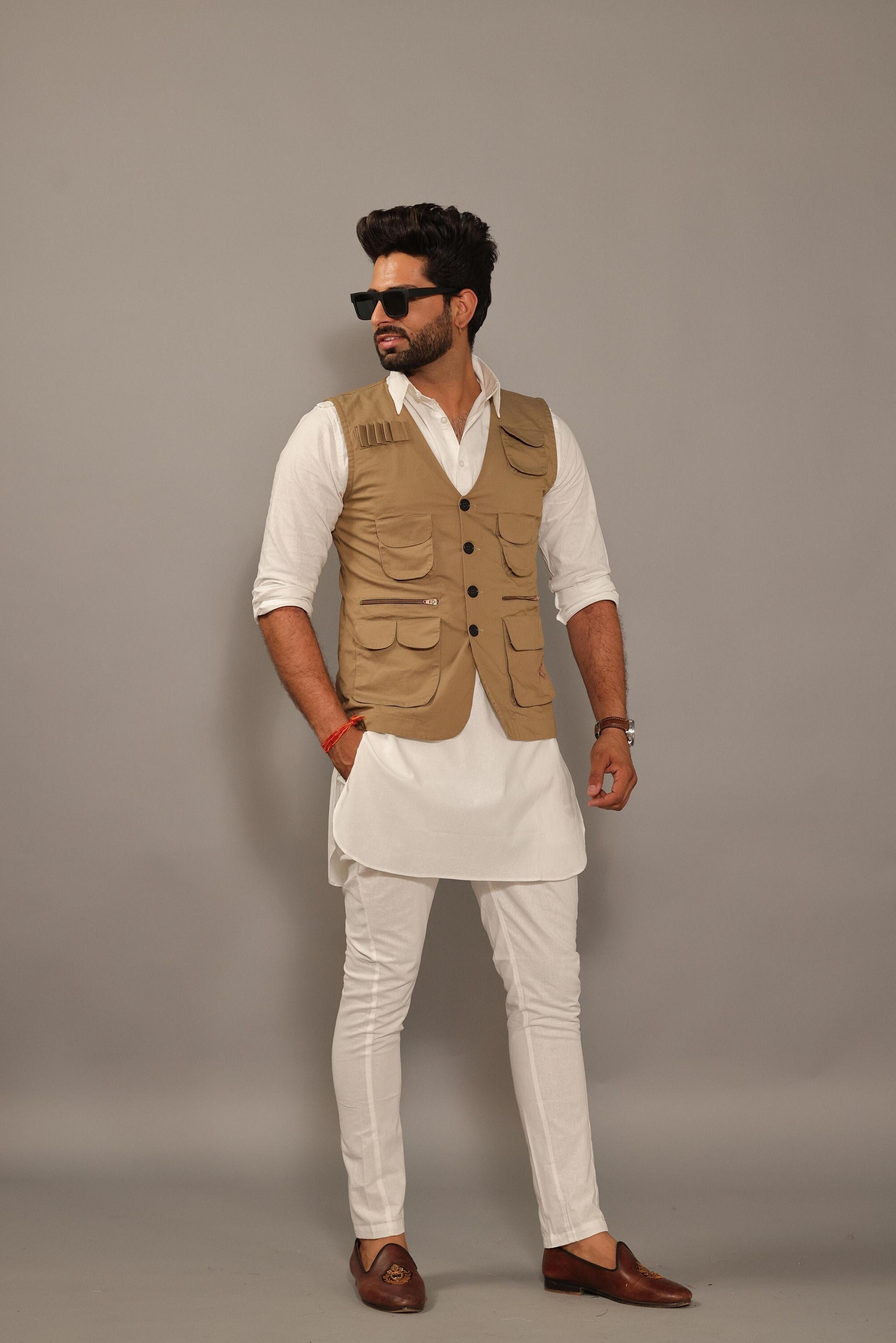 Jacket design for kurta pajama best sale