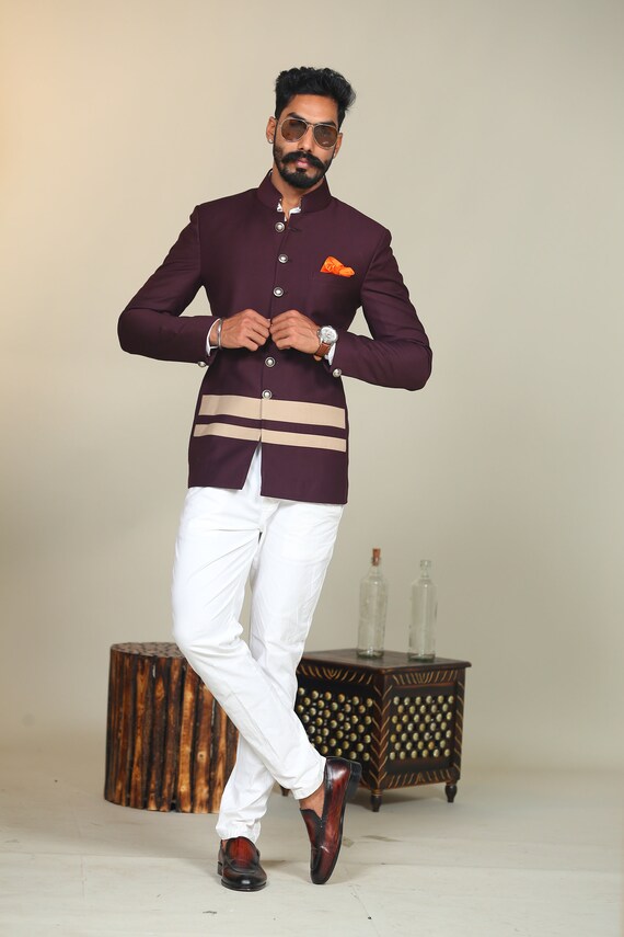 Bandhgala blazer hotsell