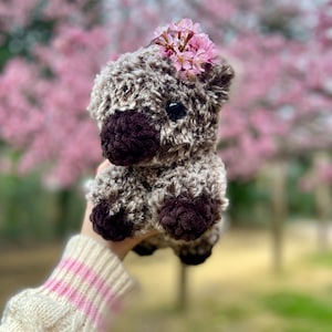 Fluffy Highland Cow Handmade Crochet Amigurumi Plushie