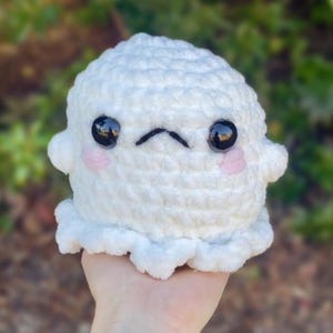 Ghost Halloween grof gehaakt pluche knuffeldier
