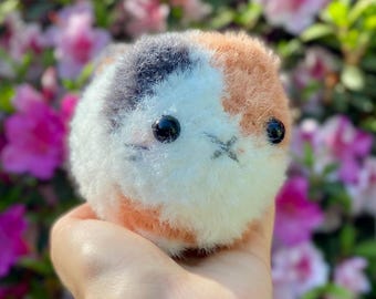 Fluffy Loaf Cat Small Amigurumi Crochet Stuffed Animal Amigurumi Plushie