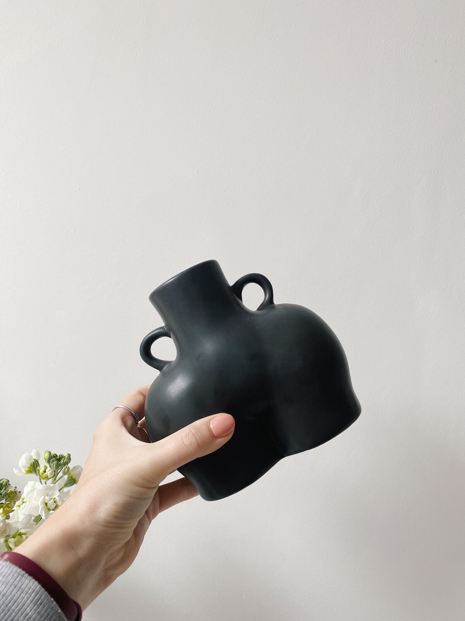 Booty Vase Bum Vase Bum with Handles Vase Ceramic Vase Etsy