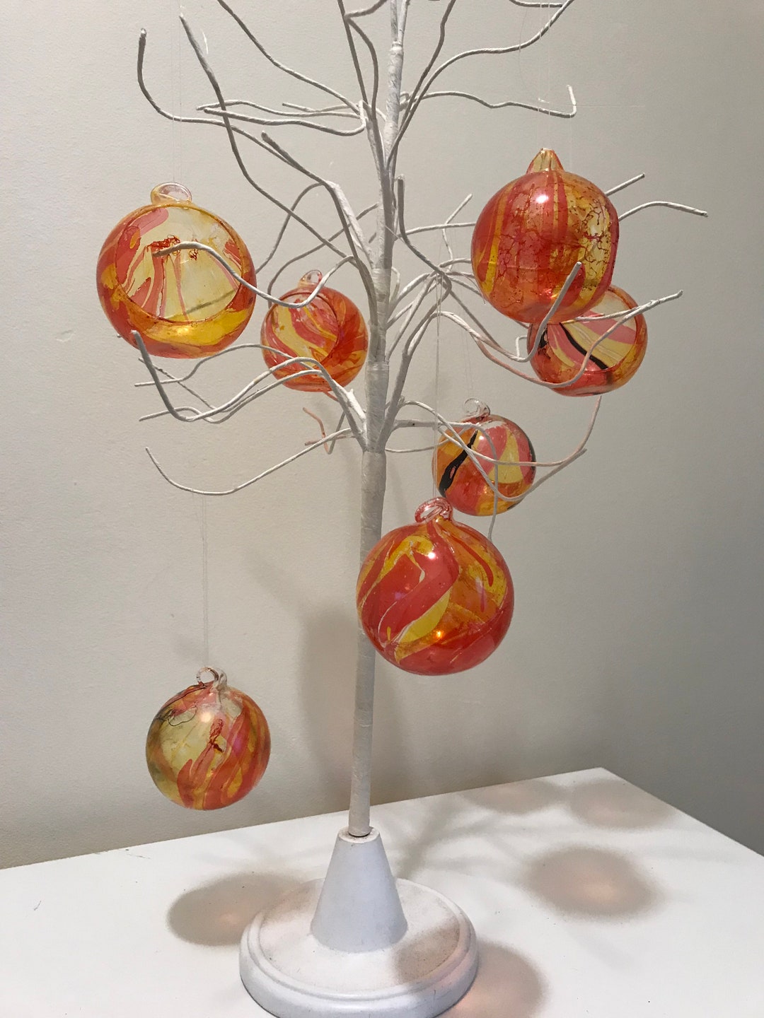 Hanging Tea Light Holders Warm Colours Etsy UK