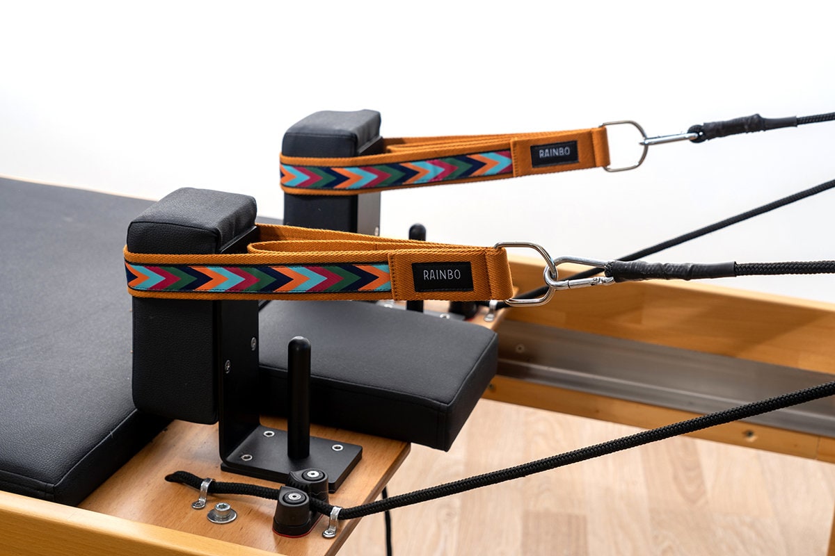 Pilates Reformer Double Loops Set, Ginger Color Patterned Straps, Gifts for  Birthday -  Canada