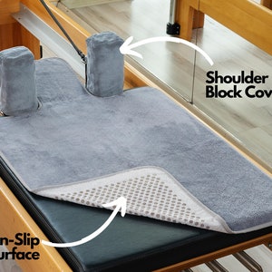 Reformer Pilates Non Slip Surface Towel, Yoga Mat, Gifts For Her, Personal Pilates Gift