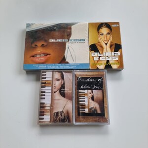 Alicia Keys - Songs In A Minor - The Diary Of - Unplugged - As I Am -Pop RnB Hip Hop Soul Rap - Cassette Tape