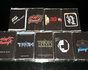 daft punk homework cassette Daft Punk - Homework Alive 1997 Human After All Daft Club Musique Vol.1 1993-2005 Random Access Memories Legacy Reconfigured - Cassette Tape
