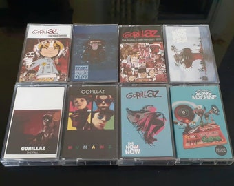 daft punk homework cassette Gorillaz - G Sides - Space Monkeyz -Plastic Beach - The Fall - Humanz - The Now Now - Cassette Tape