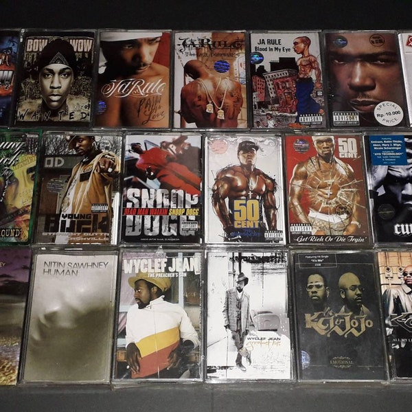 Bow Wow – Ja Rule – Young Buck – Snoop Dogg – 50 Cent – Nitin Sawhney – Wyclef Jean – KCI & Jojo – Dr. Dre – Pop Rap Hip Hop – Kassettenband