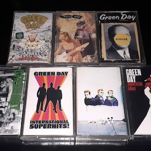 GREEN DAY - Dookie Insomniac Nimrod Warning Superhits Shenanigans American Idiot - Cassette Tape