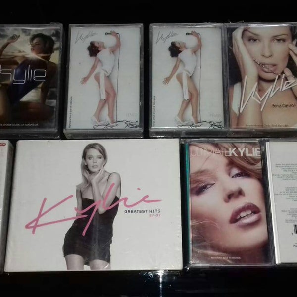 KYLIE - Kylie Minogue - Light Years - Fever - Greatest Hits 87-97 - Ultimate - Cassette Tape