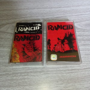 RANCID - Let&#39;s Go - And Out Come The Wolves - Indestructible - Cassette Tape