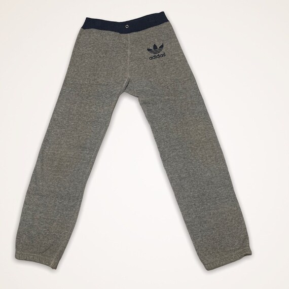 Vintage 70s/80s adidas grey sweatpants | Etsy