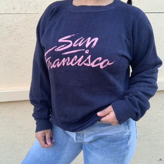 80s vintage san francisco sweater - image 2