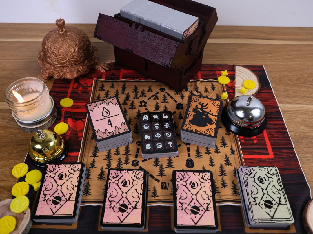Inscryption Card Game Includes 363 Cards With Game Board and Maps ...