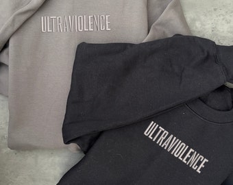 Ultraviolence / Lana del rey / Lana del rey albums / Lana del rey album sweatshirt / Embgroidery