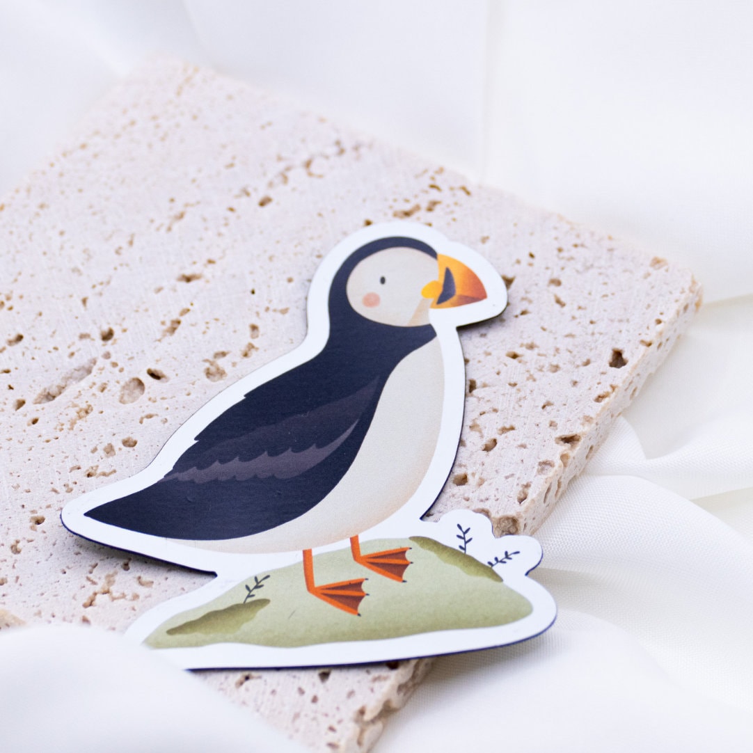 【アイスランド購入】パフィンのキャンドルオブジェ アイスランド購入】パフィンのキャンドルオブジェ