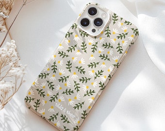 Mobile phone case flowers meadow flowers for iPhone hard case cover - floral phone case wildflowers - dog pattern mobile phone case gift girlfriend