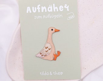 Goose Patch for Kids' T-Shirt - Printable Gift Shirt Decoration Iron-On Patch - Duck/Goose Gift for Girlfriend/Girlfriend - T-Shirt Decoration Iron-On Applique