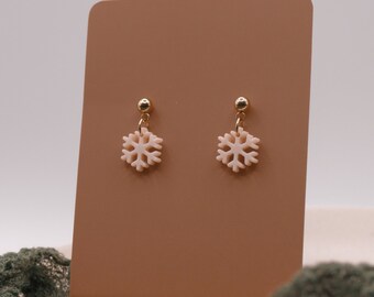 Produktbild von Ohrhänger-Set Schneeflocke Winter Zirkonia 925 Silber