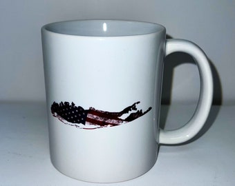 Long Island patriotic 11oz coffee mug