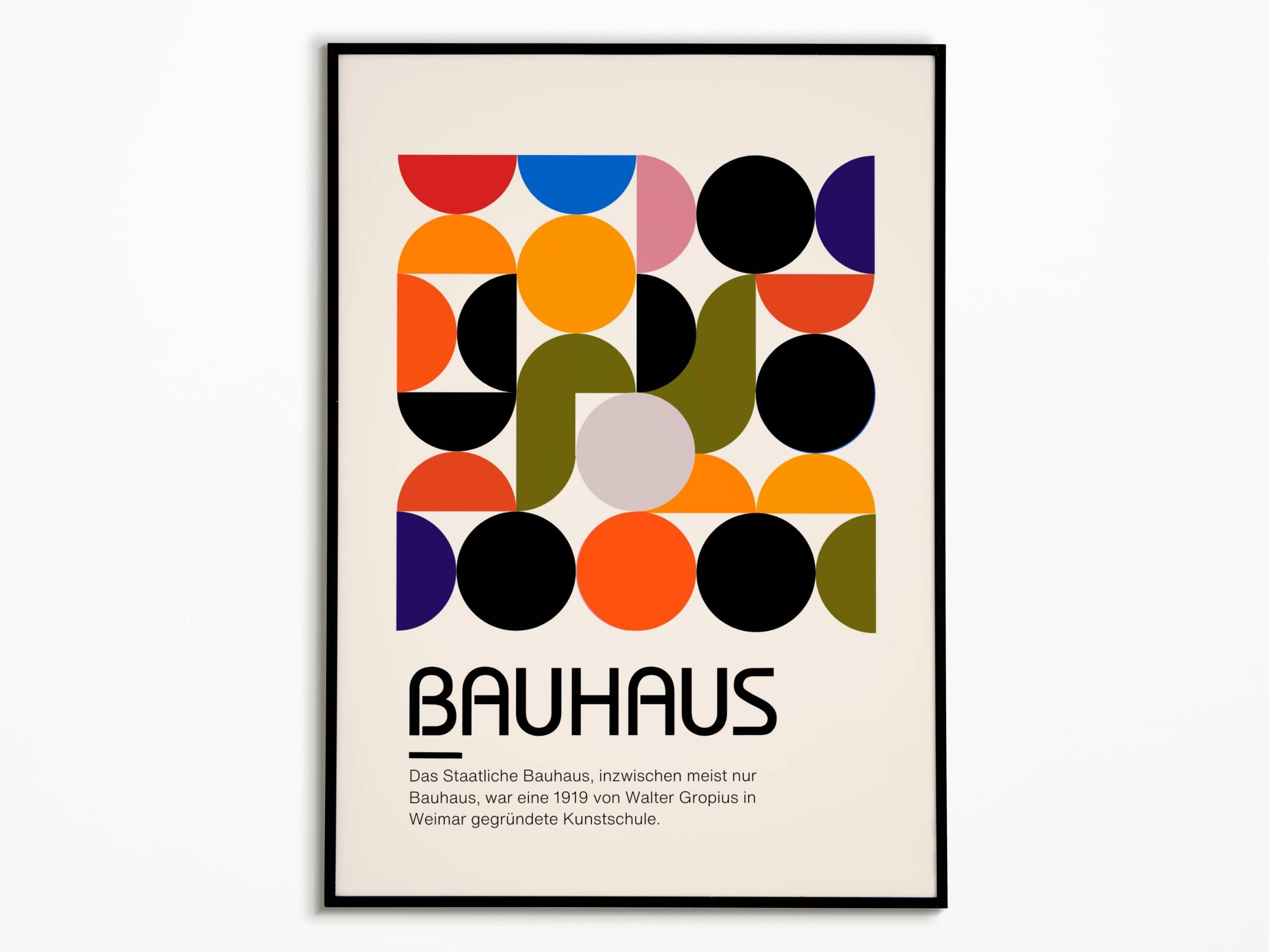 Bauhaus 1919 Bauhaus Poster 1919 Poster Bauhaus 1919 Decoration Poster  Poster Art 