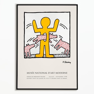 Keith Haring Poster | Keith Haring Poster | Dekoposter | Kunstplakat