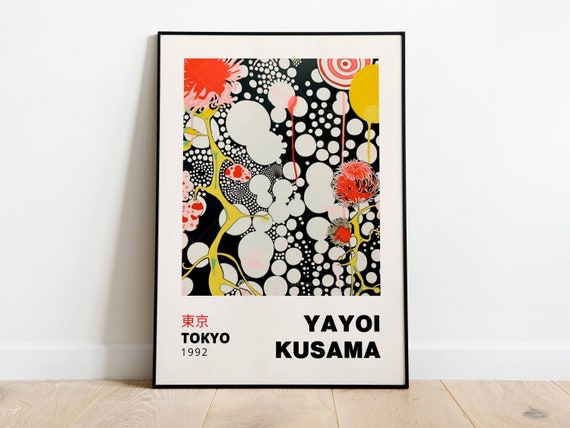 アート・デザイン・音楽 Triennale: One Hundred Years of Posters Yayoi Kusama Poster - Yayoi Kusama Poster - Decorative
