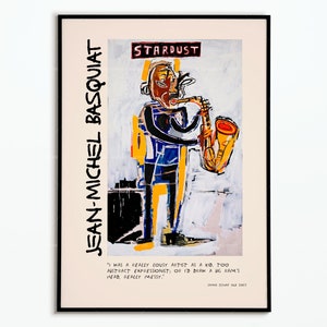 Poster Jean Michel Basquiat | Poster Basquiat | Decoration poster | Poster Art