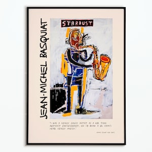 Poster Jean Michel Basquiat | Poster Basquiat | Decoration poster | Poster Art