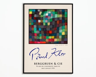 Affiche Paul Klee | Poster Paul Klee | affiche décoration | Affiche Art