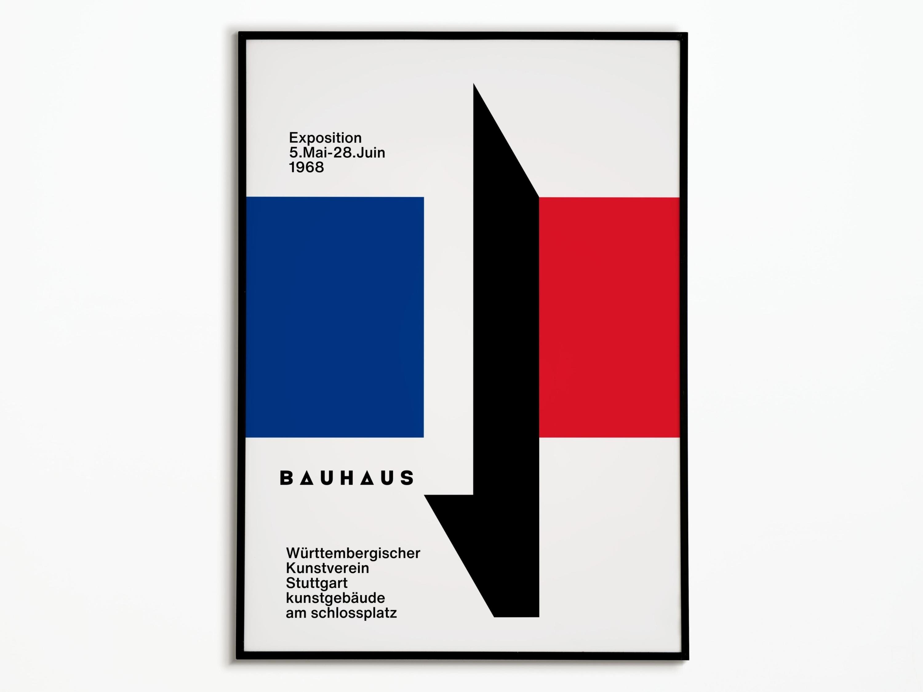 Bauhaus 1919 | Affiche Bauhaus Poster Affiche Walter Gropius