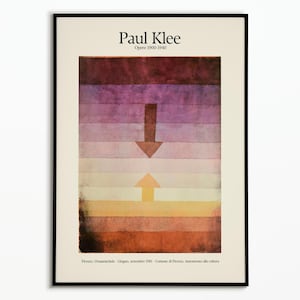 Paul Klee Poster 1955 | Exhibition Poster Paul Klee 1955 | Decoration Poster | Art Poster
