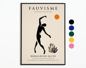 Matisse poster | Abstract Art Poster | Abstract Art Poster | Wall decoration | Poster Art | Wall Art